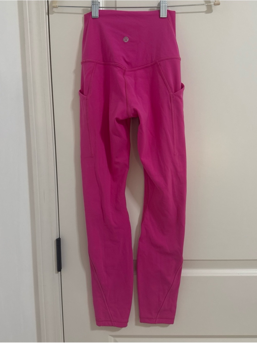 lululemon athletica Hot Pink High-Rise Leggings with Side Pockets